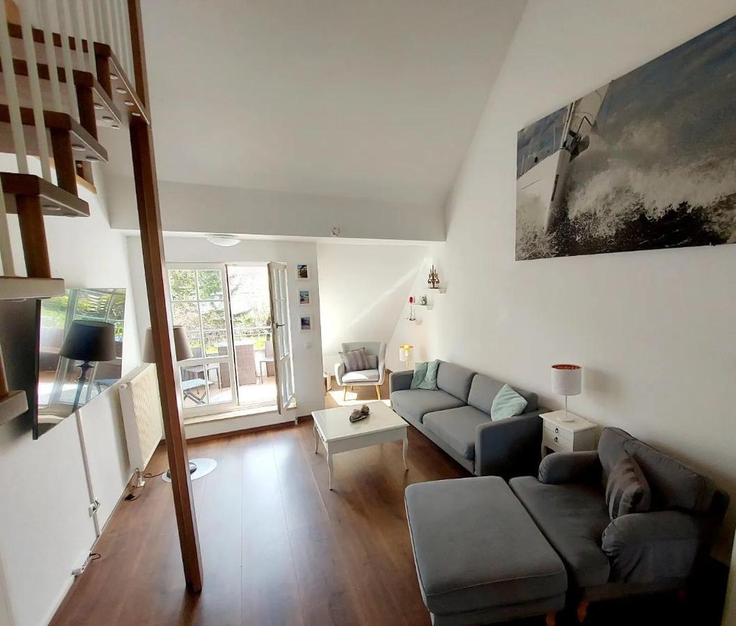 גרייפסוואלד Hochwertige Ferienwohnung Direkt Am Wasser Mit Balkon מראה חיצוני תמונה